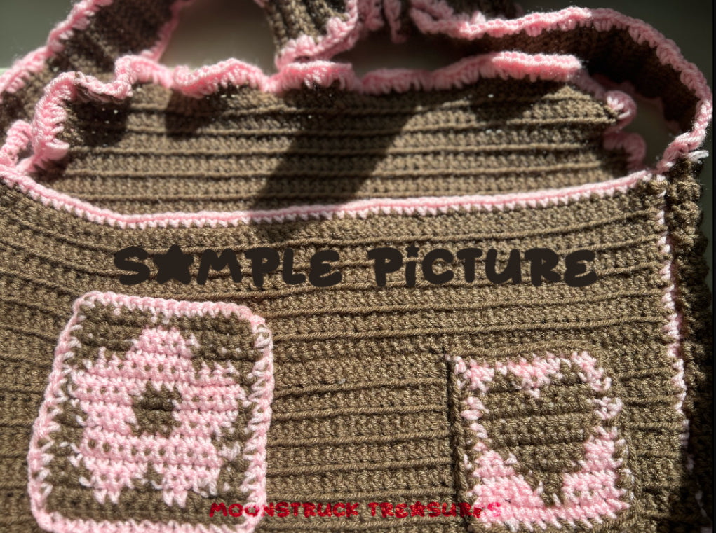 Crochet Messenger Bags