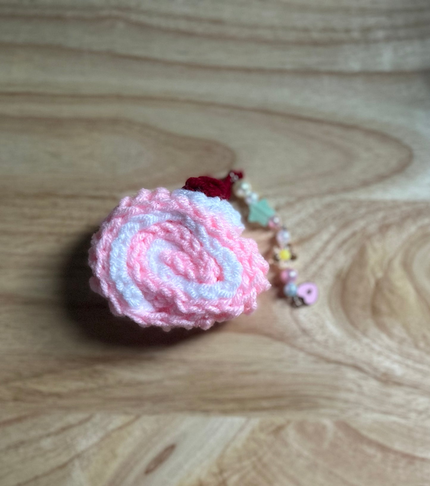 Roll Cake Keychains
