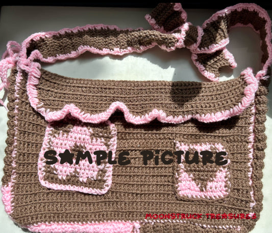 Crochet Messenger Bags