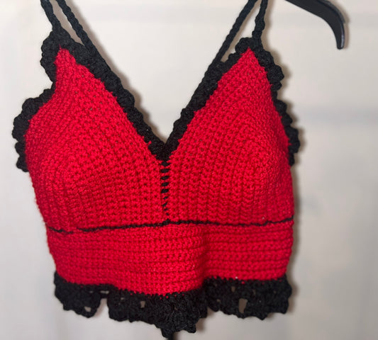 “Gabriella” Crochet Top