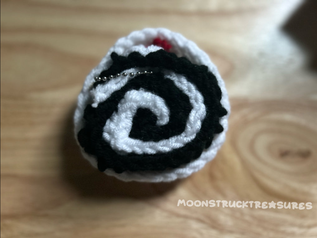 Roll Cake Keychains