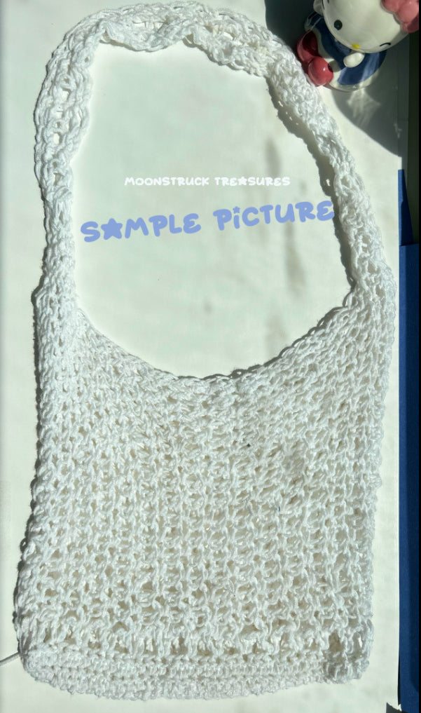 Small Crochet Mesh Bag