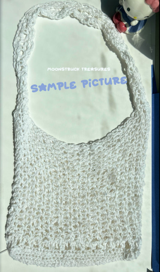 Small Crochet Mesh Bag